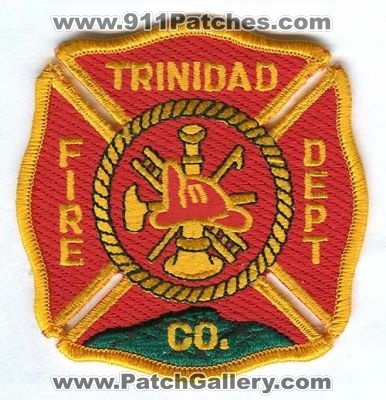Trinidad Fire Department Patch (Colorado)
[b]Scan From: Our Collection[/b]
Keywords: dept.