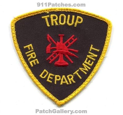 Troup Fire Department Patch (Texas)
Scan By: PatchGallery.com
Keywords: dept.