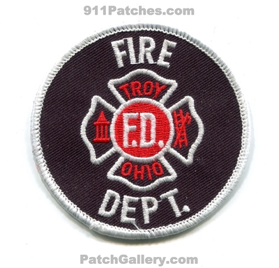 Troy Fire Department Patch (Ohio)
Scan By: PatchGallery.com
Keywords: dept.