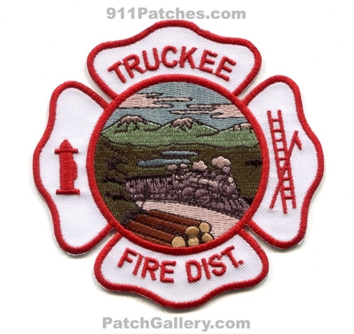 Truckee Fire District Patch (California)
Scan By: PatchGallery.com
Keywords: dist. department dept. train