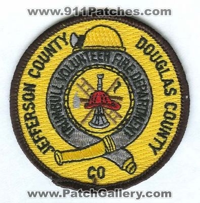 Trumbull Volunteer Fire Department Patch (Colorado)
[b]Scan From: Our Collection[/b]
Keywords: dept. jefferson douglas county
