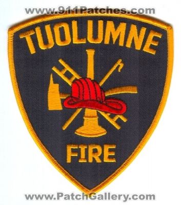 Tuolumne Fire Department (California)
Scan By: PatchGallery.com
Keywords: dept.