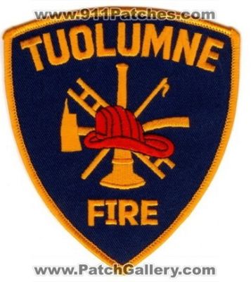 Tuolumne Fire Department (California)
Thanks to Paul Howard for this scan.
Keywords: dept.