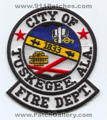 Tuskegee Fire Department Patch (Alabama)
Scan By: PatchGallery.com
Keywords: city of dept. ala.