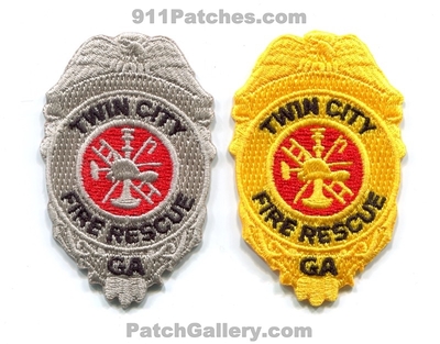 Twin City Fire Rescue Department Patch (Georgia)
Scan By: PatchGallery.com
[b]Patch Made By: 911Patches.com[/b]
Keywords: dept.