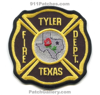 Tyler Fire Department Patch (Texas)
Scan By: PatchGallery.com
Keywords: dept.