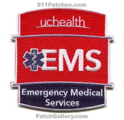 UCHealth Emergency Medical Services EMS Patch (Colorado)
[b]Scan From: Our Collection[/b]
Keywords: university of colorado cu ambulance