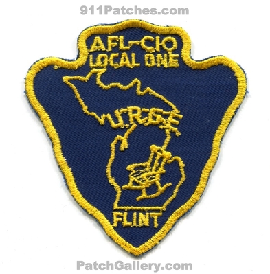 International United Retired Governmental Employees URGE Local One Flint Patch (Michigan) (State Shape)
Scan By: PatchGallery.com
Keywords: 1 alf-cio u.r.g.e.