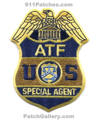 United States Department of the Treasury Bureau of Alcohol Tobacco Firearms and Explosives ATF Special Agent Patch
Scan By: PatchGallery.com
Keywords: dept.