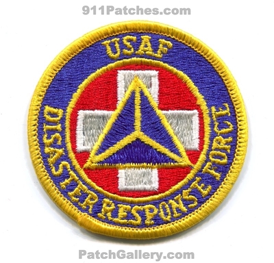 United States Air Force USAF Disaster Response Force Patch
Scan By: PatchGallery.com
Keywords: emergency management em