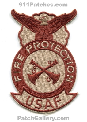 United States Air Force USAF Fire Protection Assistant Crew Chief Military Patch (No State Affiliation)
Scan By: PatchGallery.com
Keywords: u.s.a.f. prot.