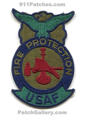 United States Air Force USAF Fire Protection Firefighter Military Patch (No State Affiliation)
Scan By: PatchGallery.com
