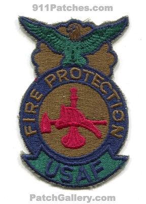 United States Air Force USAF Fire Protection Firefighter Military Patch (No State Affiliation)
Scan By: PatchGallery.com
