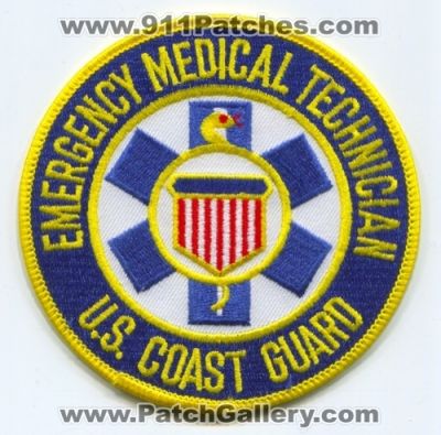 United States Coast Guard USCG Emergency Medical Technician EMT Patch
Scan By: PatchGallery.com
Keywords: u.s.c.g. ems
