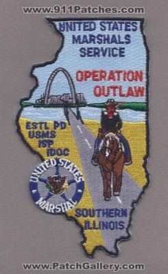 Illinois - United States Marshals Service USMS Operation Outlaw Southern Illinois
Thanks to Paul Howard for this scan.
Keywords: estl pd isp idoc