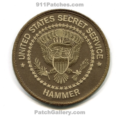 United States Secret Service USSS Hazardous Agent Mitigation and Medical Emergency Response HAMMER Patch
Scan By: PatchGallery.com
Keywords: materials hazmat haz-mat medical services ems
