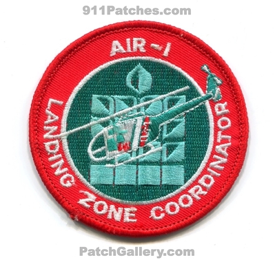 UT Health East Texas Air 1 Landing Zone Coordinator Patch (Texas)
Scan By: PatchGallery.com
Keywords: medical center ambulance helicopter medevac lz one