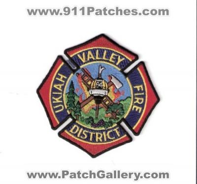 Ukiah Valley Fire District (California)
Thanks to Bob Brooks for this scan.
Keywords: 64