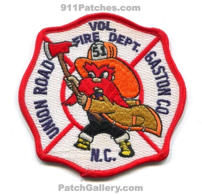 Union Road Volunteer Fire Department 51 Gaston County Patch (North Carolina)
Scan By: PatchGallery.com
Keywords: vol. dept. co.