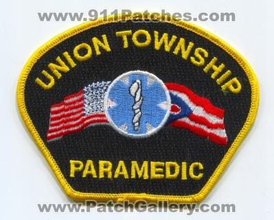 Union Township Paramedic Patch (Ohio)
Scan By: PatchGallery.com
Keywords: twp. ems ambulance