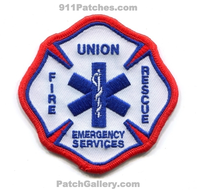 Union Fire Rescue Department Emergency Services Patch (Kentucky) (Confirmed)
Scan By: PatchGallery.com
Keywords: dept. es ems ambulance