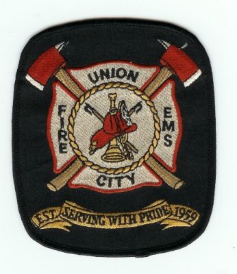 Union City Fire EMS
Thanks to PaulsFirePatches.com for this scan.
Keywords: california