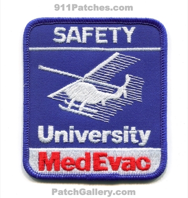 University Med Evac Safety Patch (Pennsylvania)
Scan By: PatchGallery.com
Keywords: medevac air medical helicopter ambulance ems