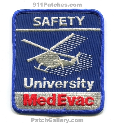 University Med Evac Safety Air Medical Helicopter EMS Patch (Pennsylvania)
Scan By: PatchGallery.com
Keywords: medevac ambulance