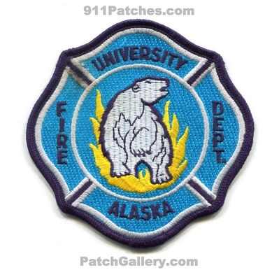 University of Alaska Fire Department Patch (Alaska)
Scan By: PatchGallery.com
Keywords: dept.