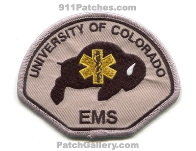 University of Colorado Emergency Medical Services EMS Patch (Colorado)
[b]Scan From: Our Collection[/b]
Keywords: cu ambulance