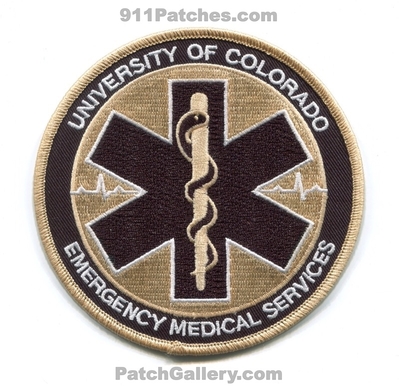 University of Colorado Emergency Medical Services EMS Patch (Colorado)
[b]Scan From: Our Collection[/b]
Keywords: cu ambulance