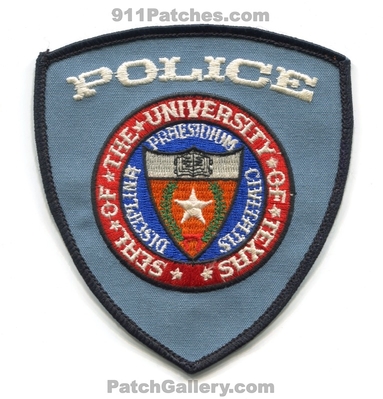 The University of Texas Police Department Patch (Texas)
Scan By: PatchGallery.com
Keywords: dept. school college
