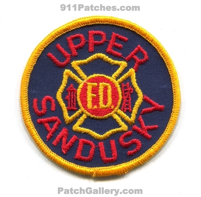Upper Sandusky Fire Department Patch (Ohio)
Scan By: PatchGallery.com
Keywords: dept.