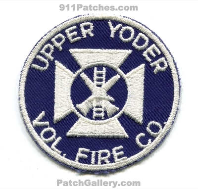 Upper Yoder Volunteer Fire Company Patch (Pennsylvania)
Scan By: PatchGallery.com
Keywords: vol. co. department dept.