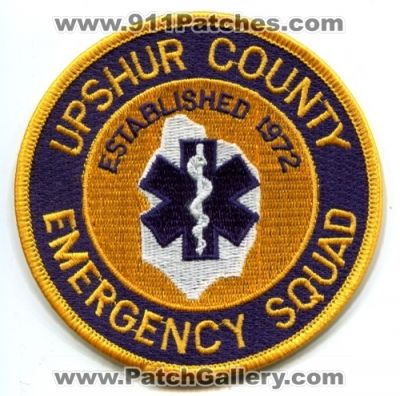 Upshur County Emergency Squad (West Virginia)
Scan By: PatchGallery.com
Keywords: ems