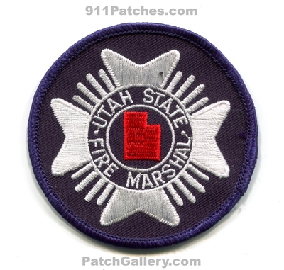 Utah State Fire Marshal Patch (Utah)
Scan By: PatchGallery.com
