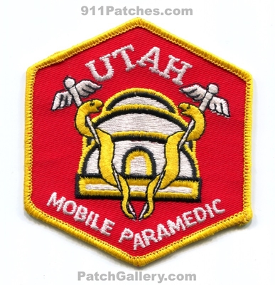 Utah State Mobile Paramedic Patch (Utah)
Scan By: PatchGallery.com
Keywords: ems ambulance certified licensed registered