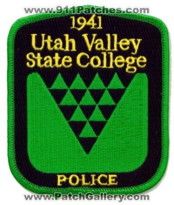 Utah Valley State College Police Department (Utah)
Thanks to apdsgt for this scan.
Keywords: dept.