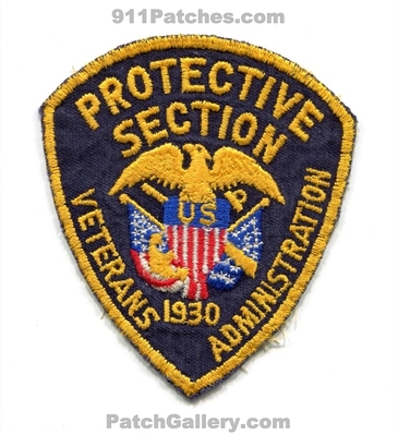 Veterans Administration VA Protective Section Police Patch (Washington DC)
Scan By: PatchGallery.com
Keywords: affairs us 1930 department dept.