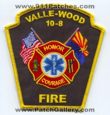 Valle Wood Fire Department 10-8 (Arizona)
Scan By: PatchGallery.com
Keywords: valle-wood dept. honor courage