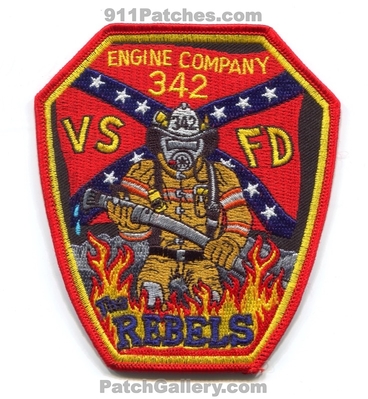 Valley Stream Fire Department Engine 342 Patch (New York)
Scan By: PatchGallery.com
Keywords: dept. company co. station vsfd the rebels