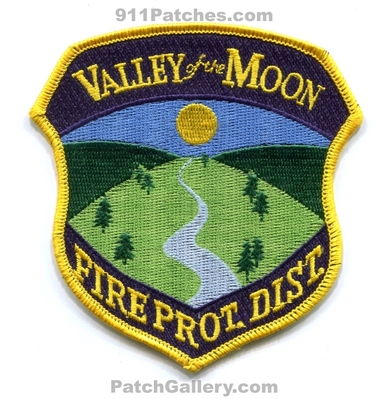 Valley of the Moon Fire Protection District Patch (California)
Scan By: PatchGallery.com
Keywords: prot. dist. department dept.