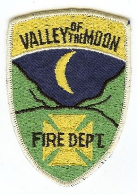 Valley of the Moon Fire Dept
Thanks to PaulsFirePatches.com for this scan.
Keywords: california department
