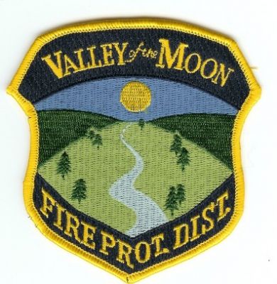 Valley of the Moon Fire Prot Dist
Thanks to PaulsFirePatches.com for this scan.
Keywords: california protection district