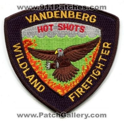 Vandenberg Air Force Base AFB Wildland FireFighter Hot Shots USAF Military Patch (California)
Scan By: PatchGallery.com
Keywords: a.f.b. forest fire wildfire hotshots u.s.a.f.