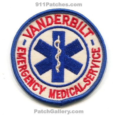 Vanderbilt Emergency Medical Services EMS Patch (Texas)
Scan By: PatchGallery.com
Keywords: ambulance emt paramedic