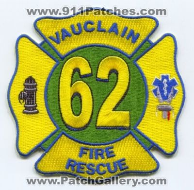 Vauclain Fire Rescue Department 62 (Pennsylvania)
Scan By: PatchGallery.com
Keywords: dept. company station