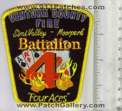 Ventura County Fire Battalion 4 (California)
Thanks to Mark C Barilovich for this scan.
