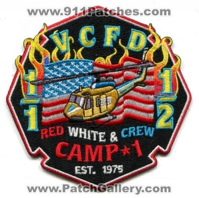Ventura County Fire Department Camp 1 Patch (California)
Scan By: PatchGallery.com
Keywords: dept. vcfd v.c.f.d. 1-1 1-2 red white and & crew