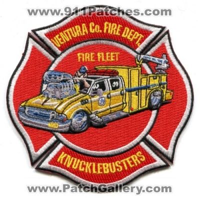 Ventura County Fire Department Fleet (California)
Scan By: PatchGallery.com
Keywords: dept. vcfd co. knucklebusters